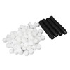 100 Set Hydroponic Grow Baskets Sponges Circular Planting Baskets Plant