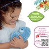 Curlimals Blue The Badger Interactive Soft Toy With Over 50