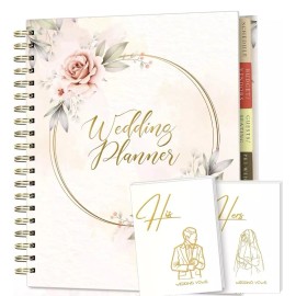 Bremon Wedding Planner &  Organizer -Large Floral Wedding Planner and Organizer New
