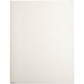 Diversified Biotech LCRY-1200 Polyolefin Cryo-Babies Laser Label, Use for General Purpose, 0.75" Width x 1.50" Length, White (Pack of 1200)