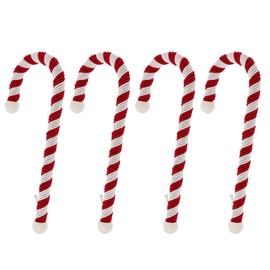Haute Decor Candy Cane Stocking Holder (Large Classic 4-Pack)
