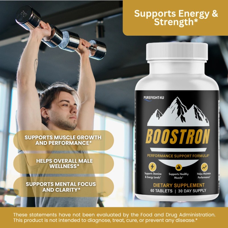 Boostron Supplement – Supports Stamina & Energy Formula | 60