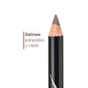 Renova Lapiz Delineador Duo Parpados y Cejas, color Cafe, 2.2