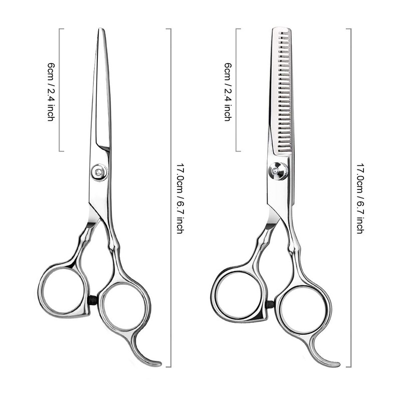 Hair Cutting Scissors Professional Home Haircutting Barber/Salon Thinning Shears Kit