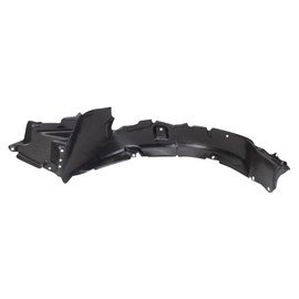 TRQ Front Right Inner Fender Liner Black Passenger Side Compatible with 2005-2006 Hyundai Tiburon HY1251109