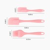 3-Piece Silicone Spatula Set for Baking and Basting - 2