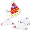 Trend Enterprises: Three-Corner Multiplication and Division Flash Cards, Interactive Self-Checking