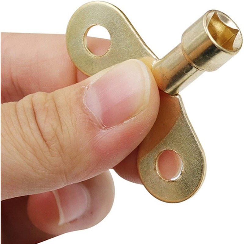 Dwang 1Pc Brass Radiator Bleed Key - Metal Radiator Bleeding