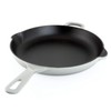 Chantal Cast Iron Cookware, 10 inch Skillet, Fade Grey