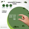 Gepuf Fertes Vitamin C 500 mg Hochdosiert Magenfreundlich, Acid Free,