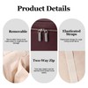 idoltimes - Estuche para cosméticos de piel, bolsa de maquillaje