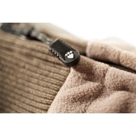 Hurtta Waterproof Fleece Overall Color:Brown Size:253 (Backlength 25.5cm / 10inch)