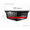 American Black Flag Aluminum Metal Overlay Front Emblem for Escalade
