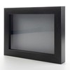 Charcoal 20x24 Shadow Box Solid Wood Display Frame with Grey
