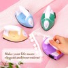 Zhehao 4 Pcs Mini Craft Iron Portable Handy small Heat