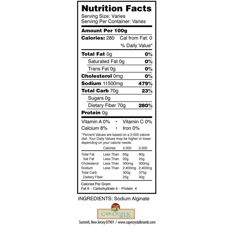 Cape Crystal Sodium Alginate and Calcium Chloride – Spherification Value