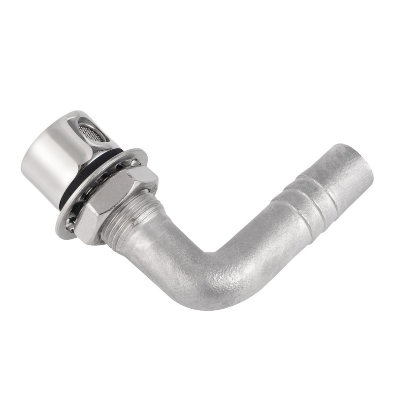 Stainless Steel 90° Elbow Boat Fuel Gas Tank Vent for