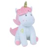 Jemini 023755 Licorne Peluche +/-24 cm Musicale et lumineuse Unicorn