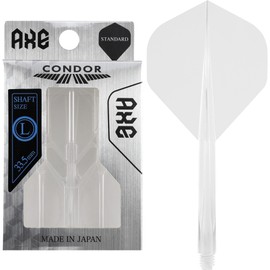 Condor Axe STD XL Clear Condor Axe Dart Flight