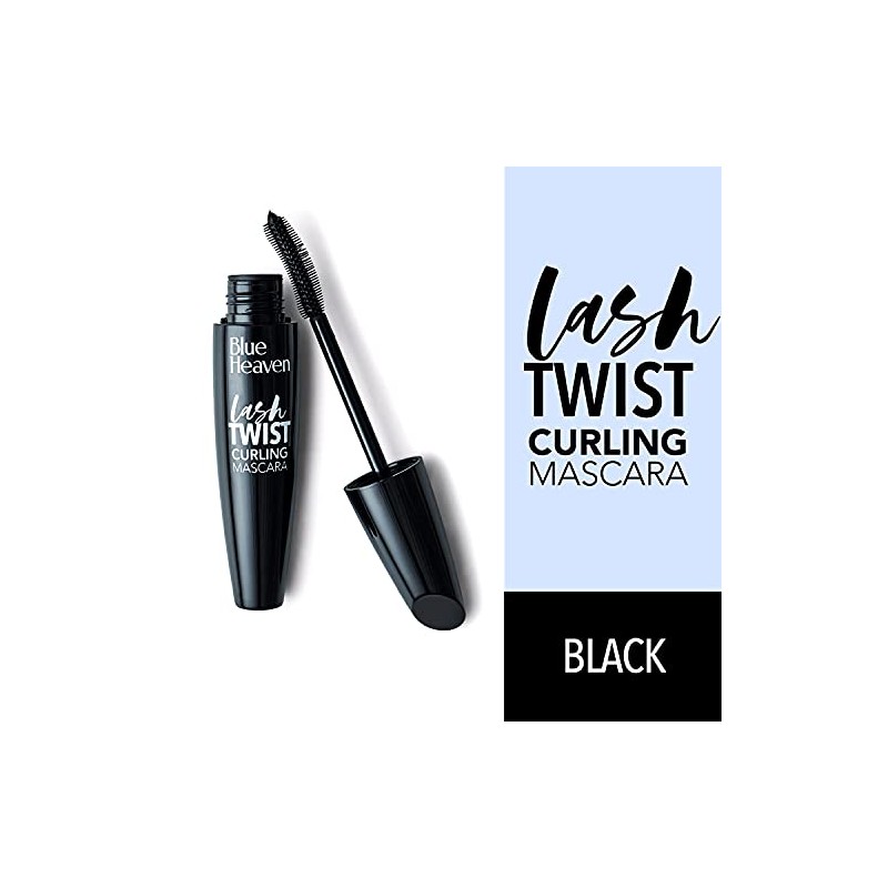 Blue Heaven Máscara De Pestañas Lash Twist - Negra, 0.4
