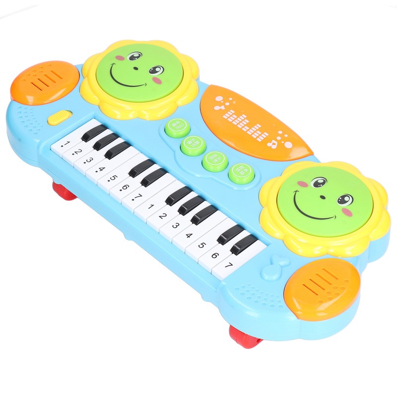 Piano Toy Electronic Keyboard Sound Light Effects Instrument for Above