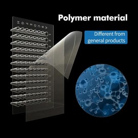 96 Well PCR Plate Sealing Film - 135mm*83mm, Pack of 100 Sheet