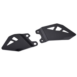 LEDISHUN Foot Step Heel Guard for Kawasaki Ninja ZX-10R 2011-2024 (Black)