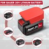 for Bauer 20V Lithium Battery Dock Power Wheel Adapter Converters