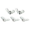 DTGN M5x4.8mm Butterfly Nut Wing Nut Wing Nut 5pcs Construction