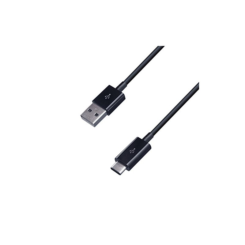 カシムラ USB充電&同期ケーブル1.2M USB Type-A~USB Type-C ブラック AJ-473