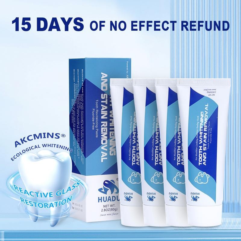 HUADU AKCMINS Whitening Toothpaste | Repairs and strengthens enamel |