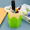 Pencil Shaped Desktop Pen Holder, Multifunctional Cute Storage Stationery Pen