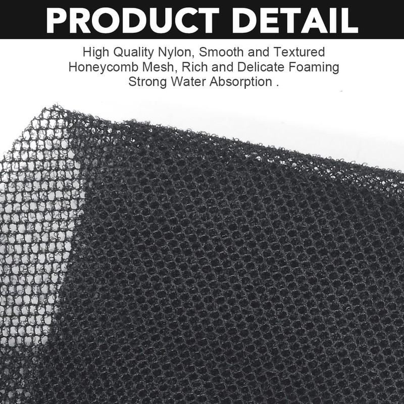 SWKJ African Net Sponge Nylon African Bathing Sponge Exfoliating Net
