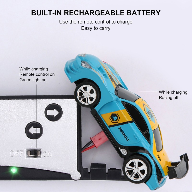 Mini RC Car with Can Box Power Induction Fourway Remote