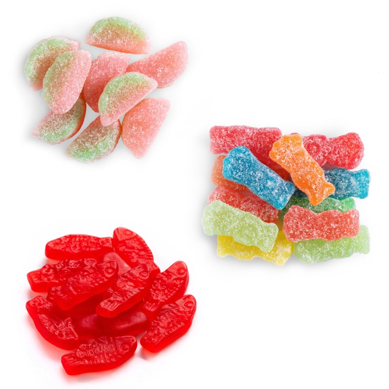 SOUR PATCH KIDS and SWEDISH FISH Mini Soft & Chewy