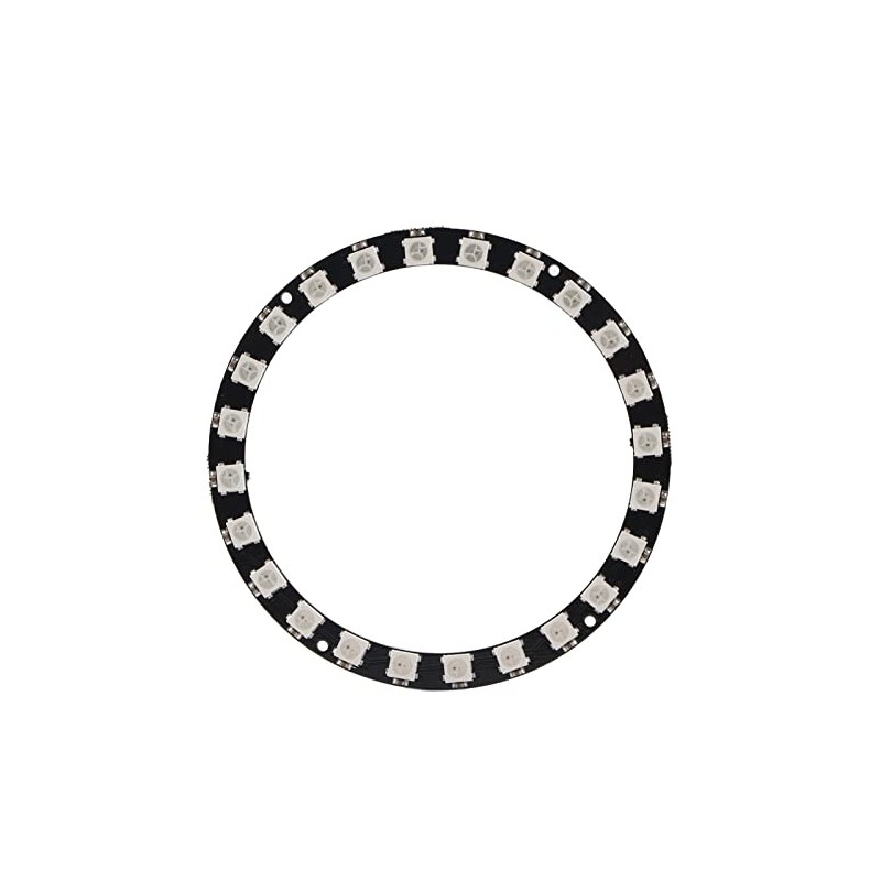 Akozon LED Ring Lamp 1pc 24-Bit WS2812 5050 RGB Light