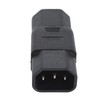 2Pcs IEC320 C14 to IEC320 C21 Power Adapter IEC320 C14