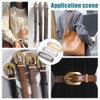 WADORN Pack of 12 Metal Belt Loop Holders, 3 Colours,