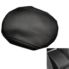 Raheem Centre Armrest Cover for VW Golf 7 MK7 2014-2020 Armrest Covers for Cars Centre Armrest Cover PU Leather Car Armrest Box Cover White Line