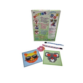 BANDAI Dotzies Art Kit Koala, Diamond Art for Kids, Arts and Crafts, Including 6 Fun Activities, Perfect Diamond Painting Gift for Girls, Everything Included