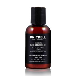 Brickell Men's Daily Essential Face Moisturiser for Men, Natural and Organic Fast-Absorbing Face Lotion with Hyaluronic Acid, Green Tea, and Jojoba, 5