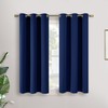 YoungsTex Short Blackout Curtains 45 Inch Length for Kitchen Bathroom