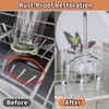 TSBSHum 100-Pack Dishwasher Rack Caps,Dishwasher Rack Repair Coating,as the Dishwasher