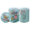 Bicuzat Enamel Ceramic Tea Caddy Tea Canister Tea Storage Container