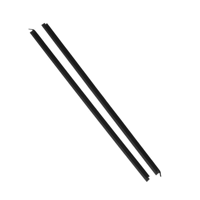 2Pcs Car Weatherstrip Window Seal 80821 01G00 Black Reliable Rugged