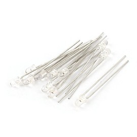 uxcell A14072500ux0263 10 Pcs 3 Mm 850Nm Ir Infrared LED Light Emitting Diodes 6 Meters Emission Distance