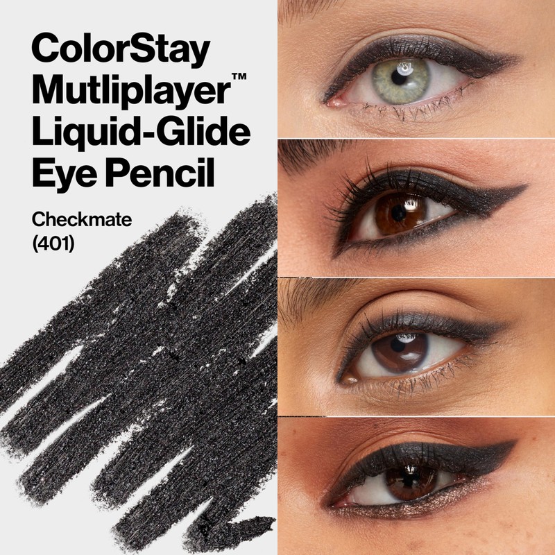 REVLON ColorStay Multiplayer Liquid-Glide Eye Pencil, Multi-Use Makeup With Blending