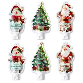 6 Pack Christmas Hand Cream, Stocking Stuffers, Mini Hand Cream, Gift Ideas