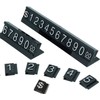 Price Tag Number 0 Price Cube Set of 60 Cubes