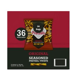 Dots Home-styles Original Pretzels Snack Bags Bundle, 1 oz, Pack of 36